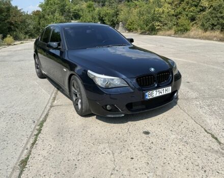 Синий БМВ 5 Серия, объемом двигателя 3 л и пробегом 366 тыс. км за 7806 $, фото 1 на Automoto.ua