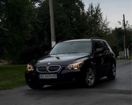 Синий БМВ 5 Серия, объемом двигателя 2.5 л и пробегом 363 тыс. км за 8200 $, фото 1 на Automoto.ua
