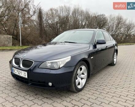 Синій БМВ 5 Серія, об'ємом двигуна 3 л та пробігом 337 тис. км за 9750 $, фото 1 на Automoto.ua