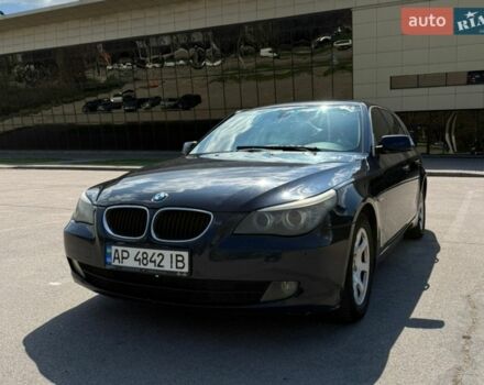 Синий БМВ 5 Серия, объемом двигателя 2 л и пробегом 322 тыс. км за 7600 $, фото 1 на Automoto.ua