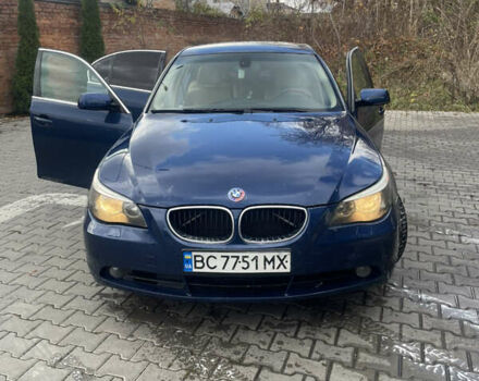 Синий БМВ 5 Серия, объемом двигателя 2 л и пробегом 483 тыс. км за 6800 $, фото 1 на Automoto.ua