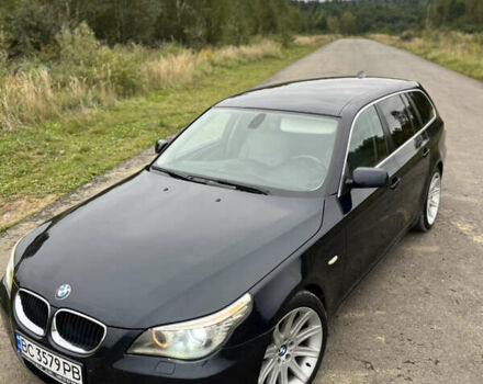 Синий БМВ 5 Серия, объемом двигателя 2 л и пробегом 288 тыс. км за 8300 $, фото 1 на Automoto.ua