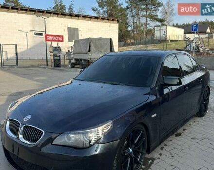 Синий БМВ 5 Серия, объемом двигателя 3 л и пробегом 450 тыс. км за 14900 $, фото 1 на Automoto.ua