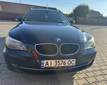 Синий БМВ 5 Серия, объемом двигателя 2 л и пробегом 273 тыс. км за 8505 $, фото 1 на Automoto.ua