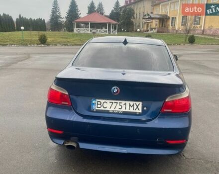 Синий БМВ 5 Серия, объемом двигателя 2 л и пробегом 476 тыс. км за 7850 $, фото 1 на Automoto.ua