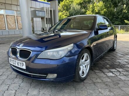 Синий БМВ 5 Серия, объемом двигателя 3 л и пробегом 411 тыс. км за 4000 $, фото 1 на Automoto.ua