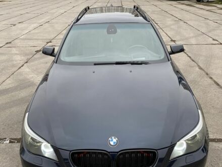 Синий БМВ 5 Серия, объемом двигателя 3 л и пробегом 245 тыс. км за 10000 $, фото 1 на Automoto.ua