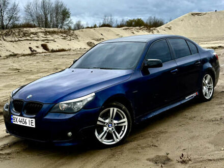 Синий БМВ 5 Серия, объемом двигателя 2.5 л и пробегом 230 тыс. км за 10500 $, фото 1 на Automoto.ua