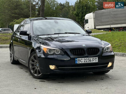 БМВ 5 Серія 2007 у Новояворівськ на Automoto.ua Синій БМВ 5 Серія, об'ємом двигуна 3 л та пробігом 36 тис. км за 8999 $, фото 1 на Automoto.ua