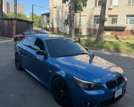 Синий БМВ 5 Серия, объемом двигателя 3 л и пробегом 320 тыс. км за 7000 $, фото 1 на Automoto.ua