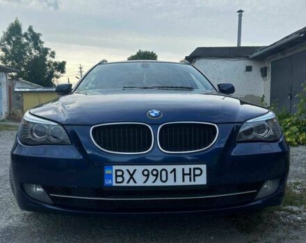 Синий БМВ 5 Серия, объемом двигателя 2 л и пробегом 343 тыс. км за 7500 $, фото 1 на Automoto.ua