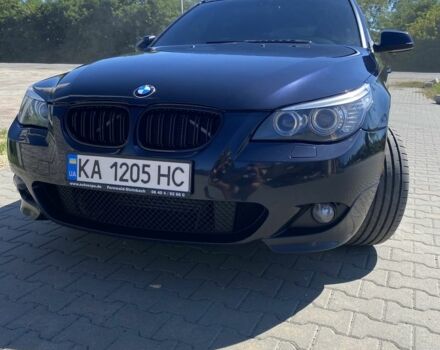Синій БМВ 5 Серія, об'ємом двигуна 3 л та пробігом 415 тис. км за 9500 $, фото 1 на Automoto.ua