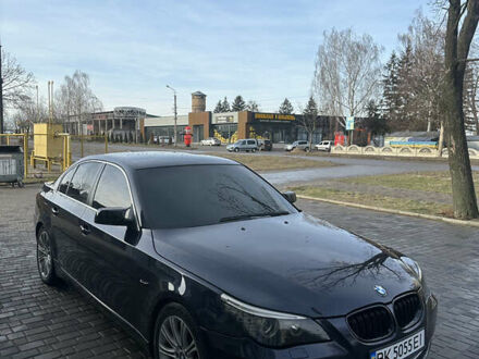 БМВ 5 Серия 2008 в Березно на Automoto.ua Синий БМВ 5 Серия, объемом двигателя 3 л и пробегом 298 тыс. км за 10300 $, фото 1 на Automoto.ua