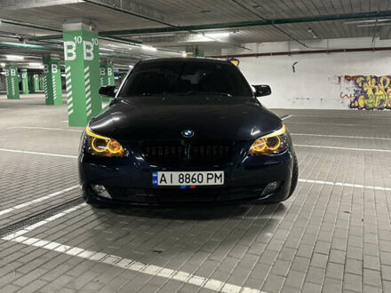 Синий БМВ 5 Серия, объемом двигателя 2 л и пробегом 296 тыс. км за 9100 $, фото 1 на Automoto.ua