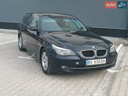 Синий БМВ 5 Серия, объемом двигателя 2 л и пробегом 315 тыс. км за 8888 $, фото 1 на Automoto.ua