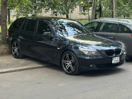 Синий БМВ 5 Серия, объемом двигателя 2 л и пробегом 315 тыс. км за 9000 $, фото 1 на Automoto.ua