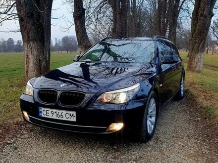 Синий БМВ 5 Серия, объемом двигателя 2 л и пробегом 370 тыс. км за 8000 $, фото 1 на Automoto.ua