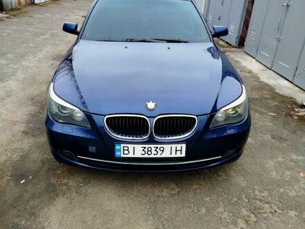 Синій БМВ 5 Серія, об'ємом двигуна 2 л та пробігом 50 тис. км за 7500 $, фото 1 на Automoto.ua