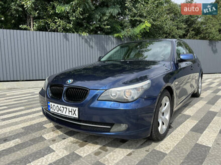 БМВ 5 Серія 2009 у Ужгороді на Automoto.ua Синій БМВ 5 Серія, об'ємом двигуна 2 л та пробігом 231 тис. км за 10999 $, фото 1 на Automoto.ua