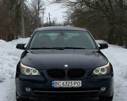 Синий БМВ 5 Серия, объемом двигателя 2 л и пробегом 369 тыс. км за 8699 $, фото 1 на Automoto.ua