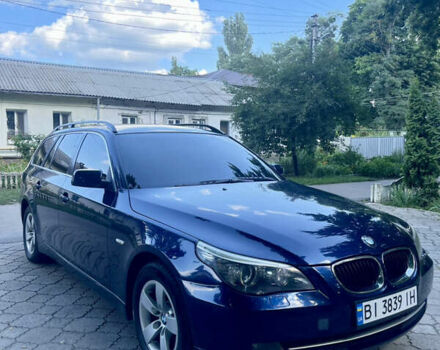 Синий БМВ 5 Серия, объемом двигателя 2 л и пробегом 520 тыс. км за 6999 $, фото 1 на Automoto.ua