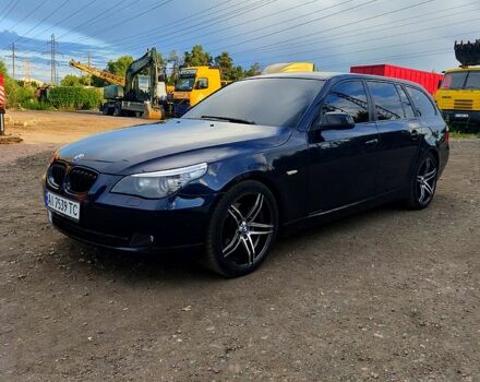 Синий БМВ 5 Серия, объемом двигателя 2 л и пробегом 325 тыс. км за 7200 $, фото 1 на Automoto.ua
