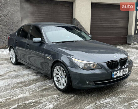 Синий БМВ 5 Серия, объемом двигателя 2 л и пробегом 207 тыс. км за 10700 $, фото 1 на Automoto.ua