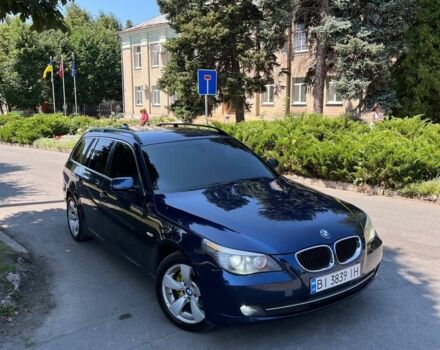 Синий БМВ 5 Серия, объемом двигателя 2 л и пробегом 540 тыс. км за 7312 $, фото 1 на Automoto.ua