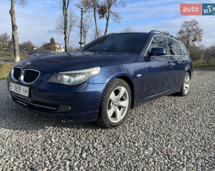 Синий БМВ 5 Серия, объемом двигателя 2 л и пробегом 495 тыс. км за 6999 $, фото 1 на Automoto.ua