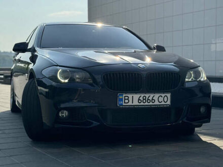 Синий БМВ 5 Серия, объемом двигателя 3 л и пробегом 197 тыс. км за 15500 $, фото 1 на Automoto.ua