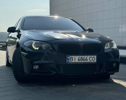 Синий БМВ 5 Серия, объемом двигателя 3 л и пробегом 197 тыс. км за 15500 $, фото 1 на Automoto.ua