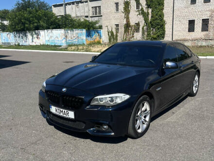Синій БМВ 5 Серія, об'ємом двигуна 3.5 л та пробігом 200 тис. км за 17800 $, фото 1 на Automoto.ua
