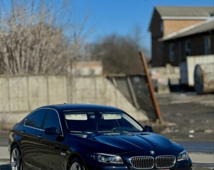 Синій БМВ 5 Серія, об'ємом двигуна 3 л та пробігом 221 тис. км за 12500 $, фото 1 на Automoto.ua