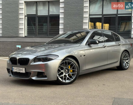 Синий БМВ 5 Серия, объемом двигателя 3 л и пробегом 200 тыс. км за 13500 $, фото 1 на Automoto.ua