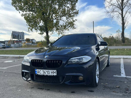 Синий БМВ 5 Серия, объемом двигателя 2.99 л и пробегом 294 тыс. км за 16700 $, фото 1 на Automoto.ua