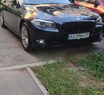 Синій БМВ 5 Серія, об'ємом двигуна 2 л та пробігом 154 тис. км за 12000 $, фото 1 на Automoto.ua