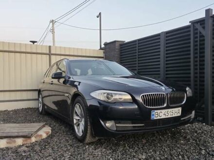Синий БМВ 5 Серия, объемом двигателя 2 л и пробегом 257 тыс. км за 12500 $, фото 1 на Automoto.ua