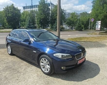 Синий БМВ 5 Серия, объемом двигателя 2 л и пробегом 266 тыс. км за 13800 $, фото 1 на Automoto.ua
