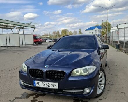 Синий БМВ 5 Серия, объемом двигателя 2 л и пробегом 307 тыс. км за 10528 $, фото 1 на Automoto.ua