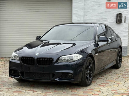 Синій БМВ 5 Серія, об'ємом двигуна 2 л та пробігом 154 тис. км за 12800 $, фото 1 на Automoto.ua