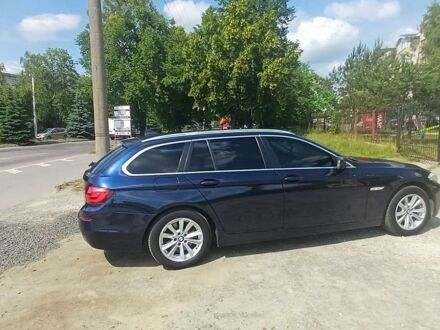 Синий БМВ 5 Серия, объемом двигателя 2 л и пробегом 265 тыс. км за 13800 $, фото 1 на Automoto.ua