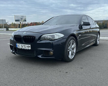 Синий БМВ 5 Серия, объемом двигателя 3 л и пробегом 294 тыс. км за 14200 $, фото 1 на Automoto.ua