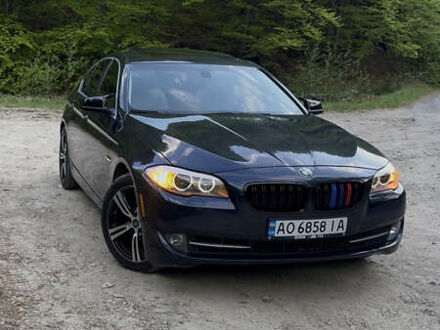 Синий БМВ 5 Серия, объемом двигателя 2 л и пробегом 217 тыс. км за 11500 $, фото 1 на Automoto.ua