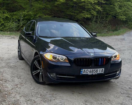 Синий БМВ 5 Серия, объемом двигателя 2 л и пробегом 217 тыс. км за 11500 $, фото 1 на Automoto.ua
