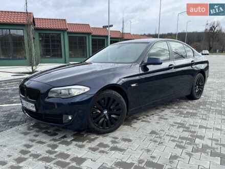 Синий БМВ 5 Серия, объемом двигателя 2 л и пробегом 288 тыс. км за 12900 $, фото 1 на Automoto.ua