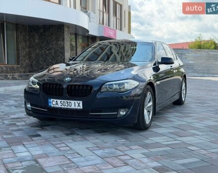 Синий БМВ 5 Серия, объемом двигателя 2 л и пробегом 190 тыс. км за 13750 $, фото 1 на Automoto.ua