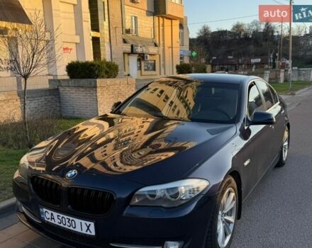 Синий БМВ 5 Серия, объемом двигателя 2 л и пробегом 188 тыс. км за 13500 $, фото 1 на Automoto.ua