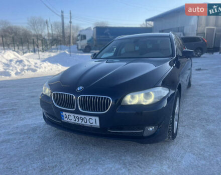 Синий БМВ 5 Серия, объемом двигателя 2 л и пробегом 280 тыс. км за 11299 $, фото 1 на Automoto.ua