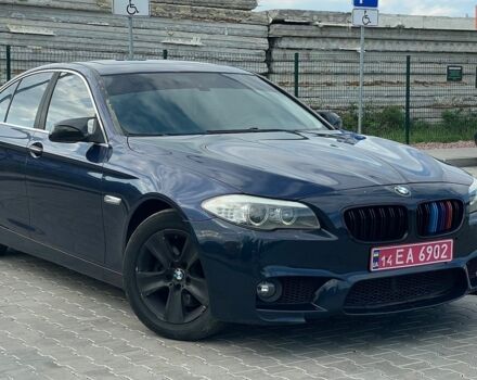 Синій БМВ 5 Серія, об'ємом двигуна 2 л та пробігом 242 тис. км за 9250 $, фото 1 на Automoto.ua