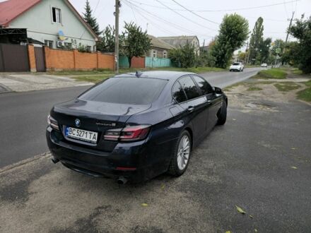 Синий БМВ 5 Серия, объемом двигателя 3 л и пробегом 170 тыс. км за 12000 $, фото 1 на Automoto.ua